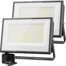 200W Led Flood Pack, 18000LM Waterproof Security Lights, 6500K Daylight. Fixed Price $183.99.