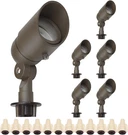 4W Low Voltage Landscape Spotlights, Warm White Led, Waterproof, 6-PACK. Fixed Price $214.99.