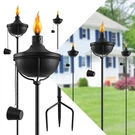 24 Oz Home Garden Torch Set Of 6, Outdoor Metal COR,55-INCH. Fixed Price $93.49.