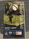 Hampton Bay Low-voltage Black Adjustable Light Color Outdoor Led Landscape. Fixed Price $15.00.