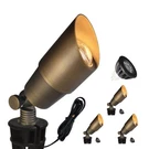Spotlight 12V Dc Brass 4 Pack Bronze Low Voltage Coloer Landscape Die-cast. Fixed Price $179.99.