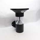 Mediterraneo Orlando Led Solar Outdoor Wall Cylinder Light Black. Fixed Price $17.97.