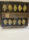 Boxes Of 34TH & Pine Christmas Tree Cone Led String Light 10 Ct Each. Fixed Price $34.99.