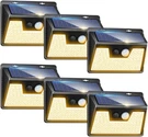 Solar Motion Lights Outdoor Waterproof 6 PACK/140LED , Warm White. Fixed Price $46.41.