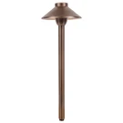 PLB02 Brass Path Light Lamp Ready Lv Landscape. Fixed Price $105.79.