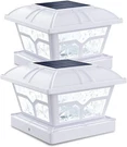 Siedinlar Solar Post Cap Lights Outdoor 2 Color Modes 8 Leds For 4X4 5X5 6X6. Fixed Price $35.14.