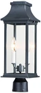 Maxim Vicksburg 19 3/4"H Black 2-LIGHT Outdoor Post. Fixed Price $151.30.