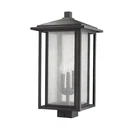 Z-lite Aspen 3 Light 21" Outdoor Post Mount Fixture, Black 554PHXLS-BK. Fixed Price $265.20.