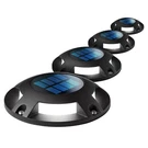 Home Zone Security 4 Packs Solar Aluminum Deck Light Outdoor 20 Lumens Auto. Fixed Price $29.99.