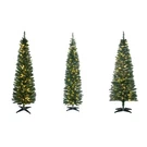 Homcom Prelit Artificial Christmas Tree With Warm White Led Lights, Green Used. Fixed Price $61.99.