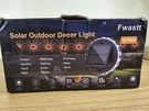 Fwastt Solar Outdoor Fence Lights For Yard, 10 Pack Landscape Path. Fixed Price $22.99.