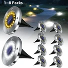 Led Solar Garden Flat Buried Light Outdoor Disk In-ground Lamp Lawn Pathway Yard. Fixed Price $23.19.
