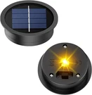 2 Pack Replacement Solar Light Parts, Waterproof Top Wit. Fixed Price $14.70.