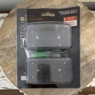 Portfolio Solar Led Deck/step Lights Dusk-to-dawn Auto, Black 2-PACK 0688461. Fixed Price $20.00.