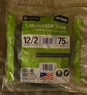 Southwire 75 Ft. 12/2 Stranded Cu Low-voltage Landscape Lighting. Fixed Price $36.54.