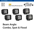 Polaris Oem Atv/utv Rigid D-series Combo/flood/spot Pro Led Light, Pair. Fixed Price $229.99.