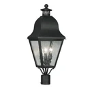 Livex Lighting Amwell Outdoor Post Head Black 2556-04. Fixed Price $999.96.