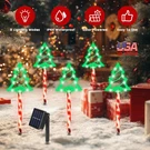 5PCS Solar Christmas Outdoor Pathway Light Tree Deer Candy Xmas Decor IP44. Fixed Price $19.99.