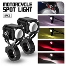 Motorcycle Led Spotlights Hi/low Beam Flash Fog Auxiliar With Four Models. Fixed Price $22.79.