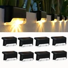 8 Pack Led Solar Fence Lights Dusk To Dawn Wall Garden Pathway Deck Lamp Outdoor. Fixed Price $10.99.