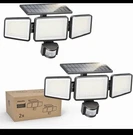 Philips Solar Security Light Outdoor 302 Led 1200LM Powered Waterproof New. Fixed Price $39.99.