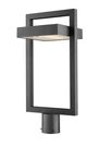 Luttrel 1-LIGHT Outdoor Post Mount Fixture In Black. Fixed Price $306.00.