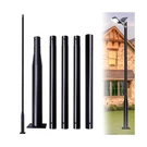 16FT Tall Street Light Pole For Outside, Galvanized Steel Solar Str... Fast Ship. Fixed Price $221.53.