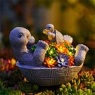 Pohabery Solar Turtle Figurines Garden Decor, Cute Statue With Gray. Fixed Price $39.13.