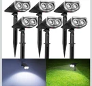 Consciot Solar Spotlights Outdoor IP67, 2-IN-1 Garden Lights, Pack Day. Fixed Price $39.99.