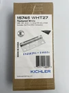 Nos Kichler 15745 WHT27 Textured White 12V Led Hardscape Light. Fixed Price $59.00.