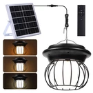 Abzxt Solar Shed Light Pendant Chandelier Auto Dusk Dawn Black. Fixed Price $41.41.