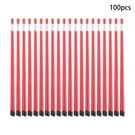 100 Pack 48" Reflective Driveway Markers Fiberglass Poles Red Plowing Stakes. Fixed Price $55.96.