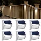 Jsot Outdoor Solar Lights Powered Deck 6-PACK, Cool. Fixed Price $44.45.