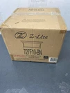 Z-lite 727F10-BN Sonna 2-LIGHT Drum Ceiling Fixture With Seedy Glass Shade. Fixed Price $57.99.