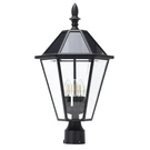 Lutec 12513LE4-SL-HEAD Led Post Solar Light Outdoor, Dusk Dawn Vintage Str.... Fixed Price $221.32.