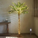 Artificial Palm Tree With 220 Led Fairy Lights, 6FT For Indoor Outdoor Office.... Fixed Price $182.42.