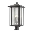 Z-lite Aspen 3 Light 22" Outdoor Post Mount Fixture, Black 554PHXLR-BK. Fixed Price $265.20.