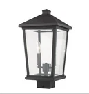 Z-lite 568PHBS-BK Beacon Light 20" Tall Marine Grade Post *new*. Fixed Price $151.19.