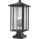 Z-lite 554PHXLS-SQPM-BK Aspen Post Light Accessories Black. Fixed Price $329.80.