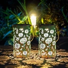 Solar Lanterns Outdoor Waterproof,hanging Lights For Garden Decor Outsi.... Fixed Price $27.33.