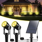 Spotlights 2W Outdoor Led Landscape Light, 2-IN-1 Waterproof Solar.... Fixed Price $53.59.
