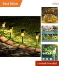16 Pack Solar Path Lights Waterproof Stainless Steel Led Garden Landscape Lig.... Fixed Price $36.98.
