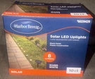 Harbor Breeze 8-LUMS Black Wire Solar Led Outdoor Path LIGHT(3000-K)WARM White. Fixed Price $19.99.