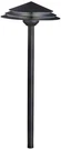 Kichler Round Tiered 21" High Black 2700K Led Path Light. Fixed Price $259.99.