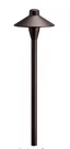 Kichler Short Dome 2700K Led Path Light - Architectural Bronze (15478AZT). Fixed Price $50.00.