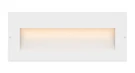 Taper Led 8" Brick & Step Light Satin White. Fixed Price $95.00.