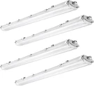 4FT Led Vapor Tight Light Fixtures, 48W, 4200LM, 6500K Bright White, Clear Cover. Fixed Price $138.43.