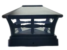Solar Powered Plastic Black 4" 5" 6" Square Garden Deck Fence Post Smd Led Light. Fixed Price $173.79.