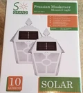 Sogrand Solar Deck Lights Outdoor Waterproof Warm White Led Decorative. Fixed Price $20.00.