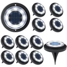 Best Flacchi Solar Lights Outdoor Waterproof 2-IN-1 Powered Ground Disk. Fixed Price $54.78.